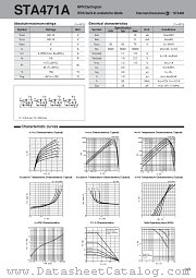 STA471A datasheet pdf Sanken