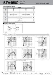 STA458C datasheet pdf Sanken