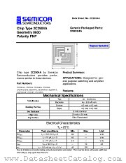 2N2904AUB datasheet pdf Semicoa Semiconductor