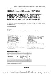 BR24C01AF-W datasheet pdf ROHM