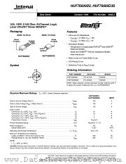 HUF76432P3 datasheet pdf Intersil