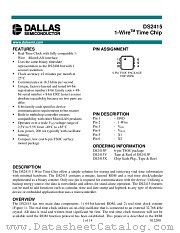 DS2415V datasheet pdf MAXIM - Dallas Semiconductor