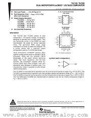 TLC393C datasheet pdf Texas Instruments