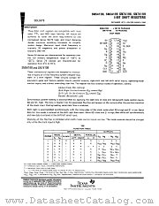 SN54199 datasheet pdf Texas Instruments