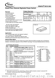 BTS712N1 datasheet pdf Infineon
