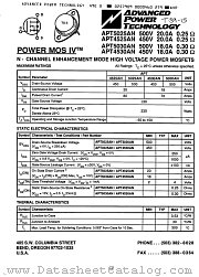 APT4530AN datasheet pdf Advanced Power Technology