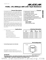 MAX1062CEUB datasheet pdf MAXIM - Dallas Semiconductor
