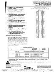 SN74LVTH16244 datasheet pdf Texas Instruments