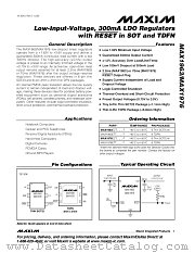 MAX1963ETT datasheet pdf MAXIM - Dallas Semiconductor