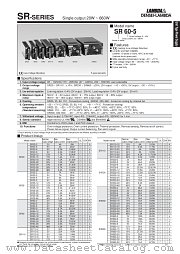 SR35-18 datasheet pdf DENSEI-LAMBDA