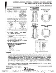 SN54LS382A datasheet pdf Texas Instruments