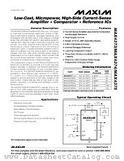 MAX4373HEUA datasheet pdf MAXIM - Dallas Semiconductor