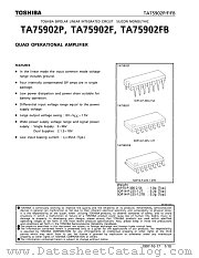 TA75902 datasheet pdf TOSHIBA