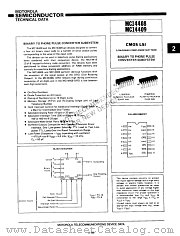 MC14408 datasheet pdf Motorola