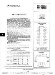 MC74F2961A datasheet pdf Motorola