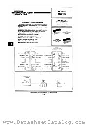 MC3485 datasheet pdf Motorola