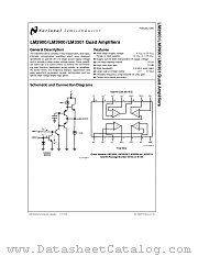 LM3900M datasheet pdf National Semiconductor