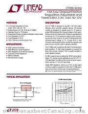 LT1086MK datasheet pdf Linear Technology