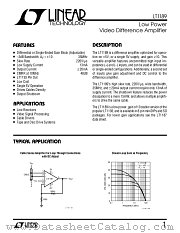 LT1189CS8 datasheet pdf Linear Technology