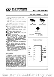 HCF4536BC1 datasheet pdf ST Microelectronics