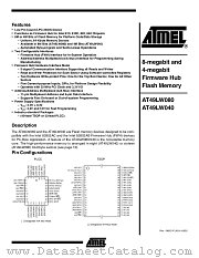 AT49LW040-33JC datasheet pdf Atmel
