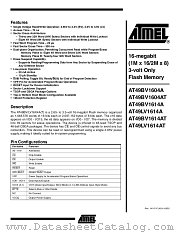 AT49BV1604A-90TI datasheet pdf Atmel