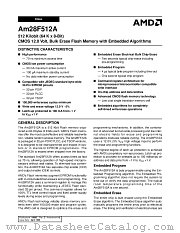 AM28F512A-90ECB datasheet pdf Advanced Micro Devices