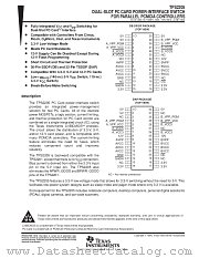 TPS2205DF datasheet pdf Texas Instruments