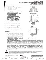 TLC2654AM8D datasheet pdf Texas Instruments