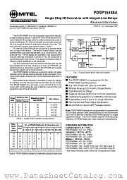 PDSP16488GC datasheet pdf Mitel Semiconductor