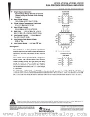 LT1013AJG datasheet pdf Texas Instruments