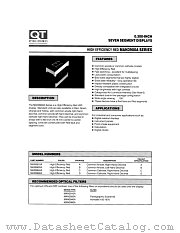 MAN3980A datasheet pdf QT Optoelectronics