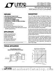 LTC1098LAC datasheet pdf Linear Technology