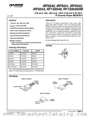 IRF9543 datasheet pdf Harris Semiconductor