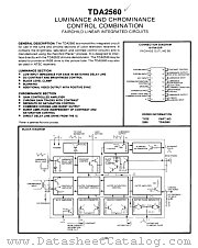 TDA2560 datasheet pdf Fairchild Semiconductor