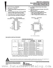 74LV221 datasheet pdf Texas Instruments