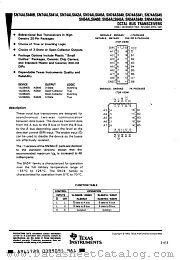 SN74ALS1641 datasheet pdf Texas Instruments