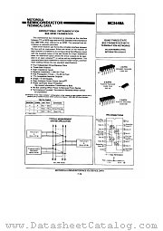 MC3448A datasheet pdf Motorola
