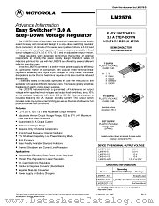 LM2576D2T-5 datasheet pdf Motorola