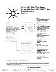 HCPL-3180-060 datasheet pdf Agilent (Hewlett-Packard)