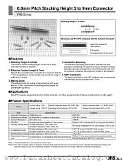 FX6A-100S-0.8SV datasheet pdf Hirose Electric