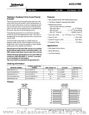 ACS147HMSR-03 datasheet pdf Intersil
