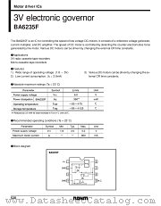 BA6235F datasheet pdf ROHM