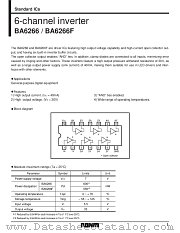 BA6266 datasheet pdf ROHM