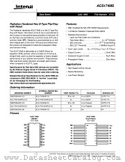 ACS174HMSR-03 datasheet pdf Intersil
