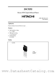 2SC5252 datasheet pdf Hitachi Semiconductor