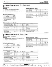 2SD2576 datasheet pdf ROHM