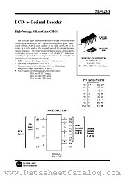 SL4028B datasheet pdf System Logic Semiconductor