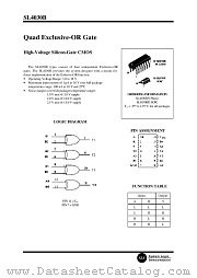 SL4030BN datasheet pdf System Logic Semiconductor
