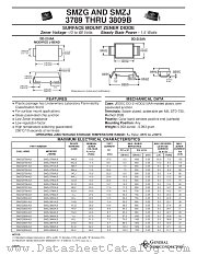 SMZG3806 datasheet pdf General Semiconductor